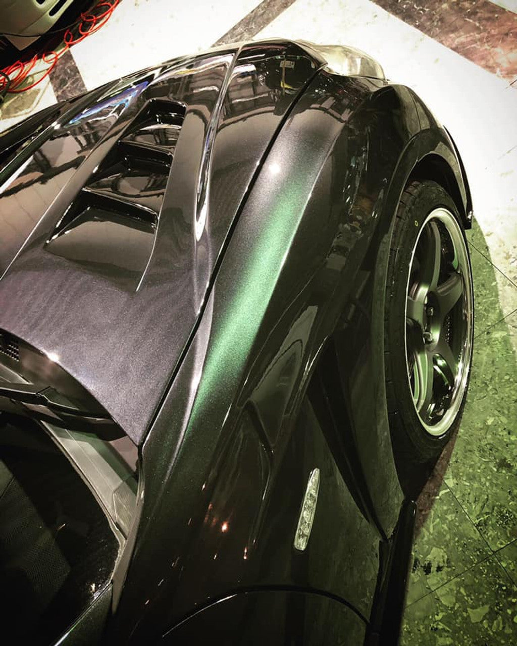 VeilSide 2013-2020 Scion FR-S/ Subaru BR-Z/ Toyota 86 Complete Trim Kit - Front Bumper, Front Fenders, Vented Hood, Side Skirts, Rear Bumper, Rear Fender Trim,Rear Lip Spoiler & Rear Wing (Japanese FRP)